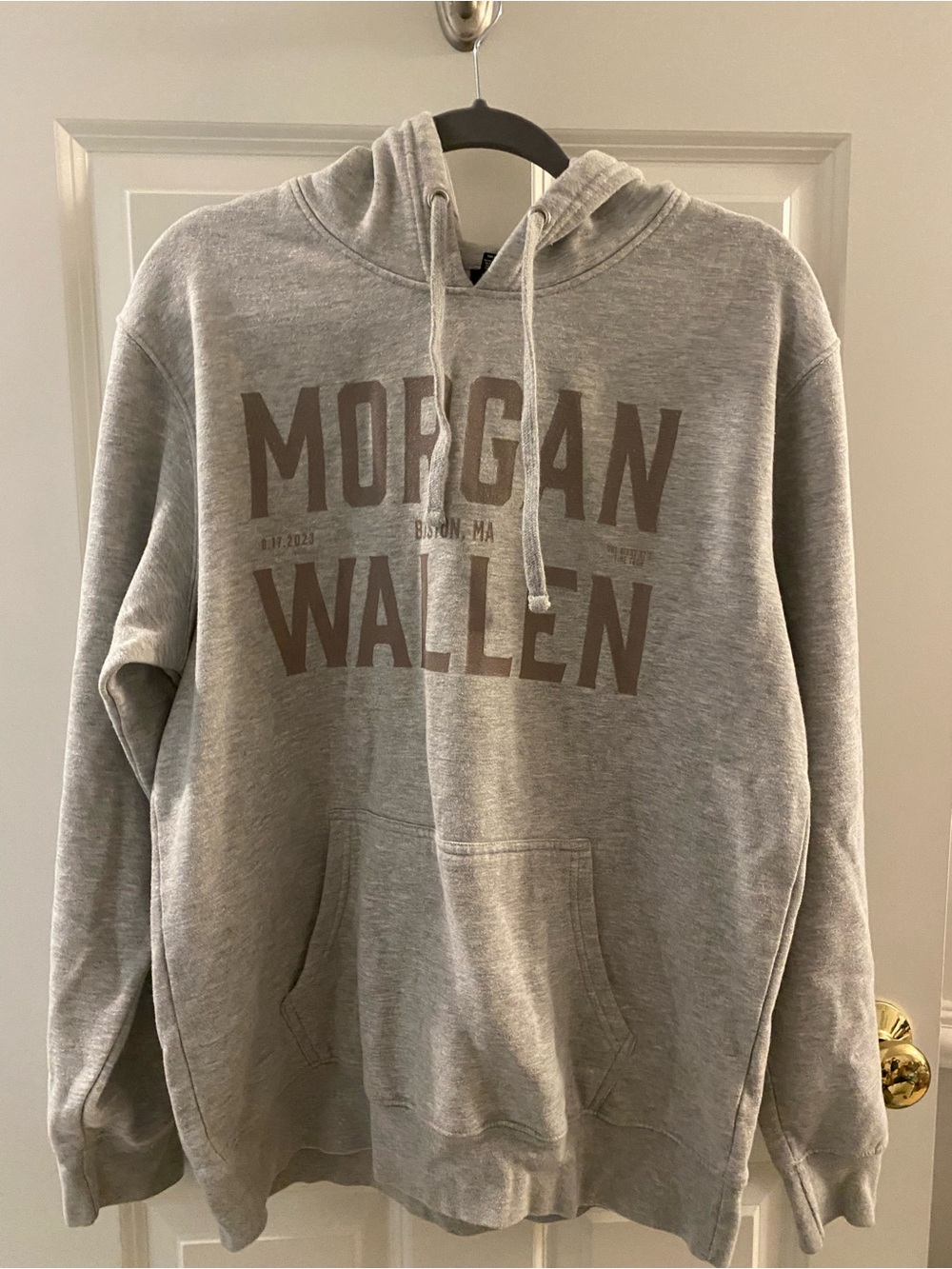 Morgan Wallen Unisex Boston MA hoodie